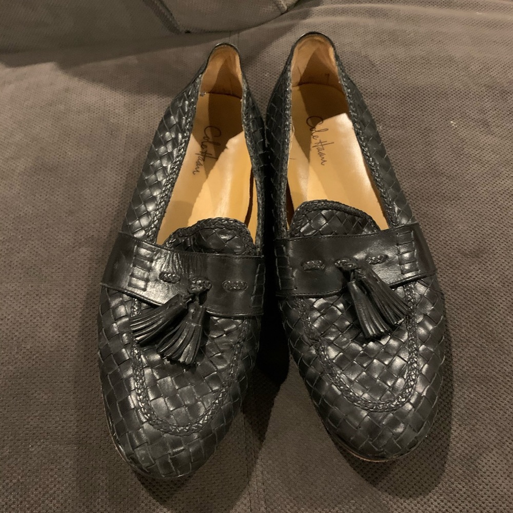 Men’s black Cole Haan dress shoes
